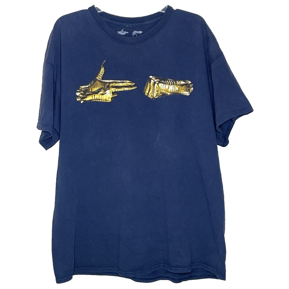 Run the Jewels Official Navy Blue Mens Size 2XL T-shirt Legend Has It 2016 EL-P - Picture 2 of 10